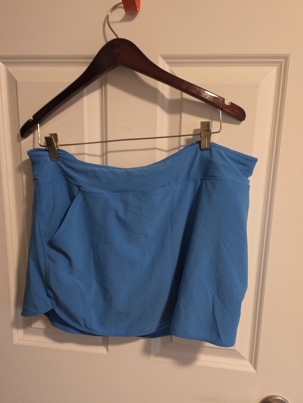 Danskin Now Semi-Fitted Athletic Skort Blue XL (16-18)